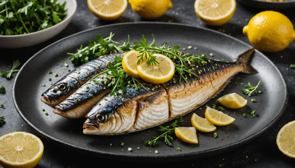 filet de maquereau à la plancha