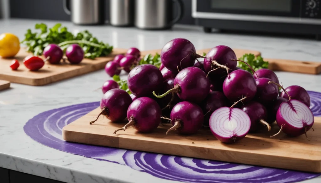 radis violet